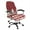 Christmas Tree Reindeer Snowflake Red, variant on Renewold Christmas Candy Cane Red Office Chair Cover Universal Stretch Desk Chair Cover with Elastic Bottom Removable for Home Office Christmas Decoration, S