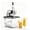 US standard black, variant on Commercial Ice Crusher, with 34L Storage Box, 661LBS/H