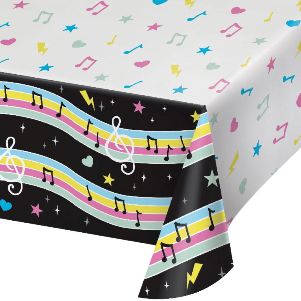 Birthday Beats Disco Party Tableware and Decor Set, Serves 8
