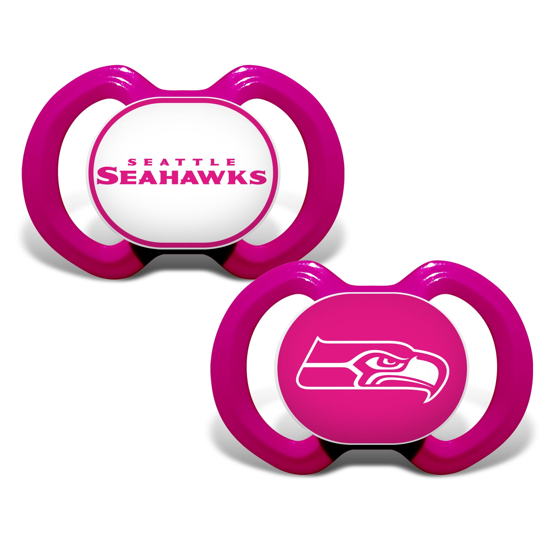 Seattle Seahawks Baby Infant Pacifiers NEW 2 Pack GREAT SHOWER GIFT 