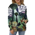 thumbnail image 7 of Looney Tunes Cartoons Hoodie 3D Print Pullover Hooded Long Sleeve Sweatshirts Tops Blouse with Pocket for Mens Womens, 7 of 7