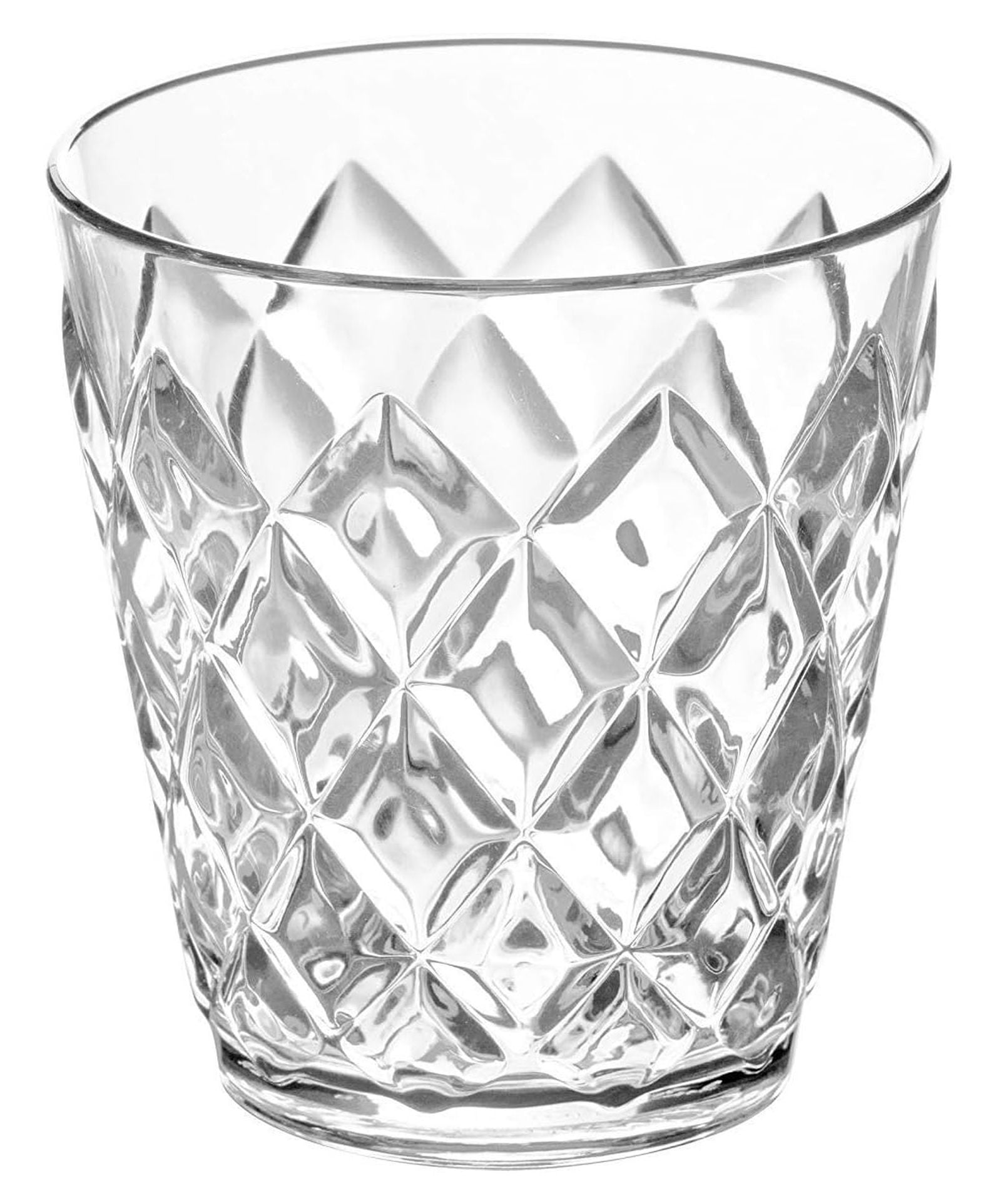 Plastic Pitcher & Glasses Set - Water, Juice, Iced Tea Carafe - Wedding, Party, Restaurant Drinkware - Stackable & Insulated