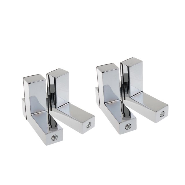 Pares (4) Soportes de Estante Ajustables Zulema para Montaje En Pared 3-22 mm