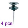 thumbnail image 3 of 4 Pack Garden Hose Guide Spikes, on Zinc Spike with Metal Water Hoses, 3 of 9
