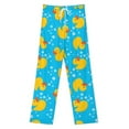 thumbnail image 3 of Bunch of Rubber Ducks Pajama Pants Loose Pajamas Female Breathable Home Trousers Leisure Sleeping Pants Large Size, 3 of 6