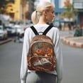 thumbnail image 7 of Casual Autumn Themed Bench Backpack for School,College and Travel, Water Resistant Bookbag,, 7 of 7