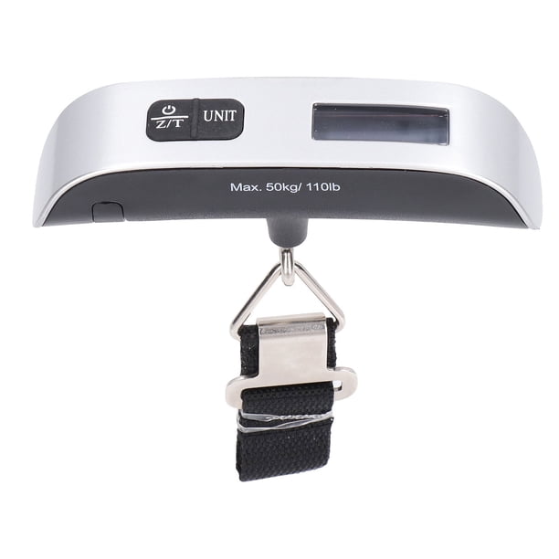 Báscula Electrónica Portátil Con Pantalla LCD, Balanza Digital De Alta Precisión Para Colgar Equipaje, 50kg