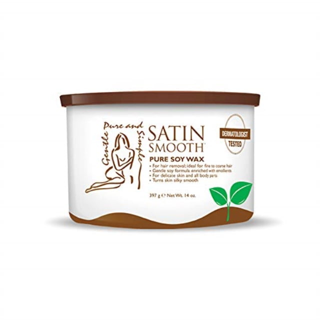 Satin Smooth satin smooth organic soy wax, 14 ounce