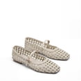 thumbnail image 4 of DREAM PAIRS Women Mary Jane Flats Breathable Woven Ballet Flats Casual Dress Shoes, 4 of 9