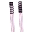 thumbnail image 2 of 12 piezas de pinzas de oropel para el cabello para niñas, extensiones de cabello brillantes con reflejos y purpurina Rojo violeta, 2 of 8