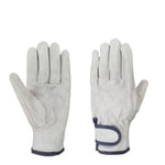 1 Pair Electric Welding Work Gloves Leather Welding Gloves Heat Resistant Security Work Gloves