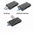 thumbnail image 5 of 6-in-1 SD Card Reader USB 2.0/SD/Micro SD Female Interface USB 2.0 Type-A 480 Mbps Supports for Smartphones Tablets Computer, 5 of 8