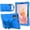 Dark Blue, variant on Xyhop Kids Eva Case for Samsung Galaxy Tab S10 Lite/ S10 FE/ S9 FE 10.9 Inch/Tab S9 11-inch, Butterfly Kickstand with Optional Shoulder Strap