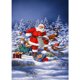 thumbnail image 2 of Cuadros Decorativos Snow Santa Claus 5D DIY Diamond Painting Kits Full Round Drill Wall Decor Craft Wdftyju embutido en tela, 2 of 8