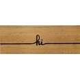 thumbnail image 1 of "Hi" Grand Tapis Double Porte en Coco NIV75, 1 of 2