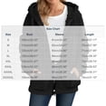 thumbnail image 2 of ITSAME Womens Plus Size Fleece Hooded Jacket Zip Up Textured Fall Winter Casual Coat with Pockets Dark Gray Size 4XL, 2 of 7