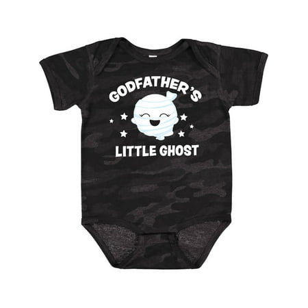 

Inktastic Cute Godfather s Little Ghost with Stars Gift Baby Girl Bodysuit