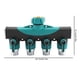 thumbnail image 3 of Divisor de conector de manguera de 4 vías, 3/4, divisor de jardín, adaptador de grifo de agua, cierre de válvula de manguera para jardín doméstico, 3 of 5