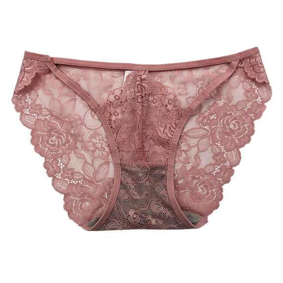 Eashery Womens Briefs Lace Sleepwear Breathable Women'S Underwear Cotton Briefs A One Size