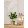 thumbnail image 5 of Hammered Aluminum Planter, Large, Pack 1, 5 of 7