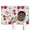 Cherry Print, variant on Cherry Print Dog Feeding Mat - Non-Slip Waterproof Pet Food Mat with 4-Layer Absorption, Cute Fruit Pattern for Messy Eaters, 18x12in