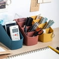 thumbnail image 3 of fastboy Desktop Cosmetic Storage Box 4 Compartment Pen Stationery Organizer Remote Control Holder, 3 of 3
