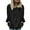 Black, variant on Fall Hoodies for Women Plus Size 2025 Hooded Sweatshirt Coat Winter Warm Wool Zipper Pockets Cotton Coat Outwear