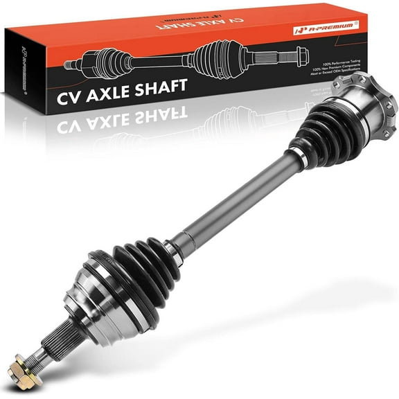 A-Premium CV Axle Shaft Assembly Compatible with Volkswagen Jetta 1999-2010 Beetle 1998-2005 Golf Audi TT 2000-2002 Front Driver Side