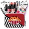 thumbnail image 1 of Popfeel Full Professional Makeup Kit 8-35pc All In One Complete Makeup Kr, 1 of 5