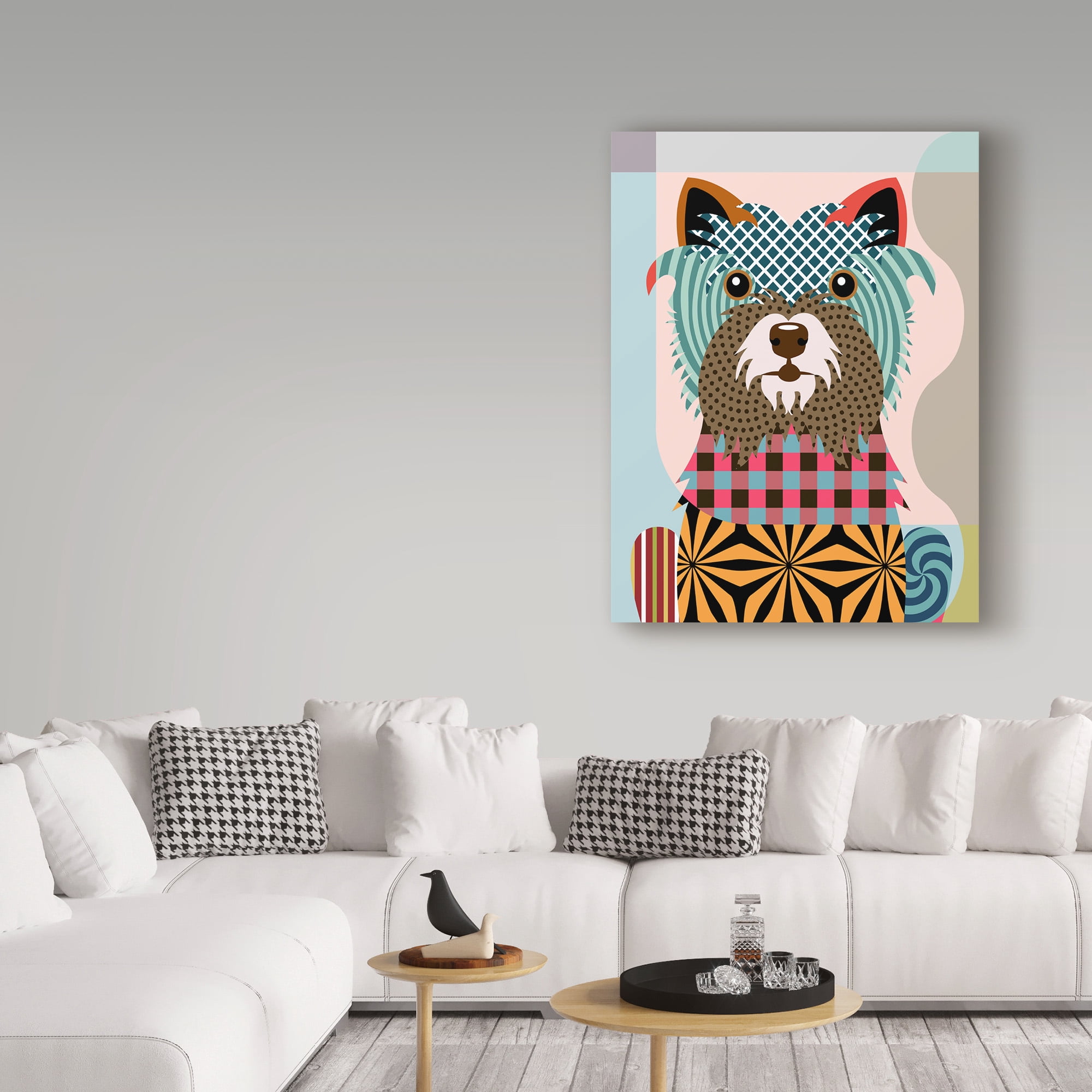 Trademark Fine Art 'Cairn Terrier' Canvas Art by Lanre Adefioye