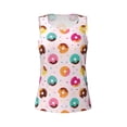 thumbnail image 4 of Haiem Donut Workout Tank Tops for Women, Athletic Sports Slim-Fit Tank Tops, Compression Sleeveless Dry Fit Shirts,Athletic Shirt-XX-Large, 4 of 9