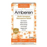 Amberen, Multi-Symptom Menopause Relief Capsules, 60 Ea, 2 Pack