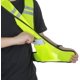 thumbnail image 4 of Chaleco reflectante, chaleco de seguridad reflectante ajustable de alta visibilidad, tamaño universal, para bicicleta, motocicleta, ciclismo, correr y trotar (amarillo neón) (1 pieza), 4 of 5