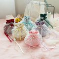 thumbnail image 3 of Creative Velvet Wedding Candy Party Gift Storage Pouch, 3 of 5