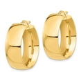 thumbnail image 2 of Primal Gold 14 Karat Yellow Gold Small 10mm Hoop Earrings, 2 of 4