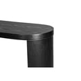 thumbnail image 3 of 60 - inch Thick - top MDF Console Table with Inward/Outward Legs for Entryway and Sofa Area, 3 of 6