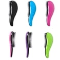 thumbnail image 3 of Wisewang Professional Hairbrush Styling Knot Comb  for Magic Detangling Brush black,black 1Set, 3 of 6