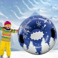 thumbnail image 2 of Byseng Snow Tube, 35.4 inch Inflatable Snow Sled for Kids and Adult with Handle, Winter Toys for Outdoor Sledding Snow Tube Sports, 2 of 6
