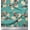 Cadet Blue, variant on Soimoi Silk Fabric Bird & Owl Kids Printed Fabric 1 Yard 42 Inch Wide