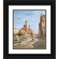 thumbnail image 1 of Alighieri, Giovanni 15x17 Black Ornate Wood Framed with Double Matting Museum Art Print Titled - Venice VII, 1 of 4