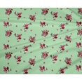 thumbnail image 4 of oneOone Polyester Lycra Fabric Leaves & Flower Floral Printed Craft Fabric BTY 56 Inch Wide, 4 of 4