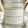 thumbnail image 5 of Zen-Me Creations 16 oz. Eucalyptus Spearmint Scented Luxury Soy Candle with 90 Burn Time, 5 of 7