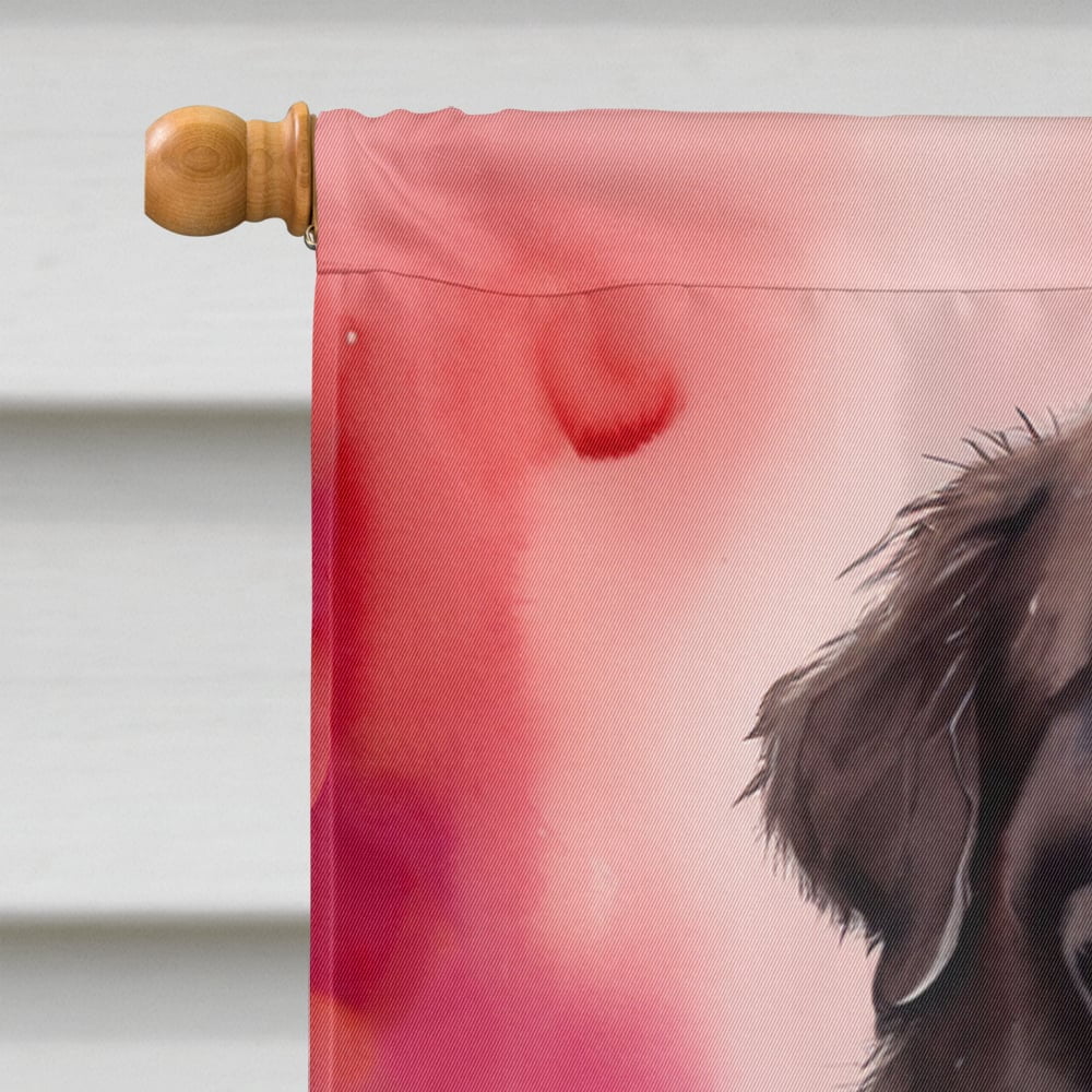 Newfoundland My Valentine House Flag 28 in x 40 in