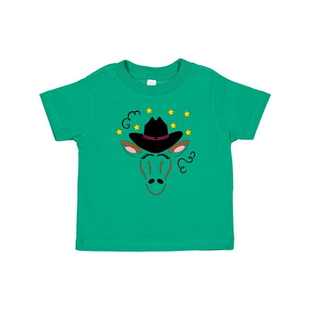 

Inktastic Horse Face with Cowboy Hat Gift Baby Boy or Baby Girl T-Shirt