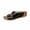 Black, variant on Sandals for Women, Orthopedic Shoes for Women Plantar Fasciitis with Arch Support, Comfort Wedge Shoes, Open Toe Sandals, Summer Wide Fit Cushion Walk Washable Slide Leather Sandals Khaki 5.5