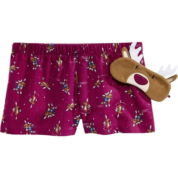 Jenni Womens Printed Flannel Pajama Bottoms