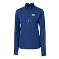 thumbnail image 2 of Women's Cutter & Buck  Blue Duke Blue Devils Traverse Stretch Eco Quarter-Zip Top, 2 of 3