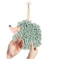thumbnail image 2 of Vikakiooze Bathroom Chenille Hanging Hand Towel Balls- Super Absorbent Microfiber Soft Towel Drying Hand Balls With Hanging Loop For Home Bathroom Kitchen, 2 of 7