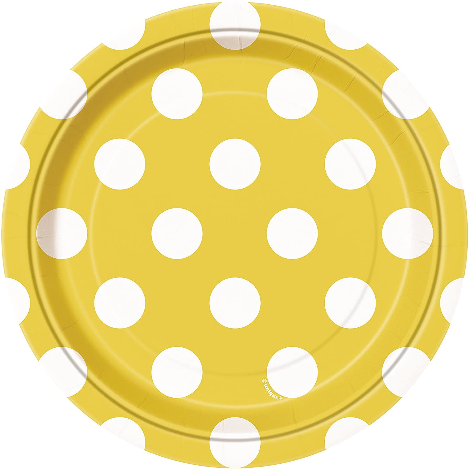 Yellow Polka Dot Dessert Plates, 8ct Walmart Canada