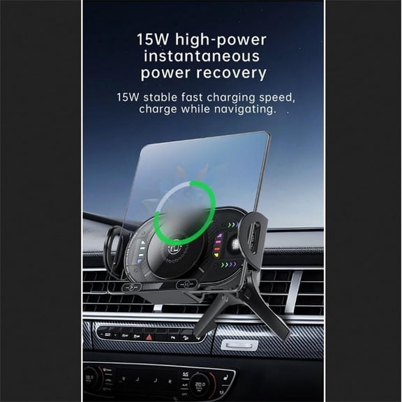 Zyutaosan 15W Fast Wireless Car Charger Mount Phone Holder For Samsung Galaxy Z Fold 7/6/5